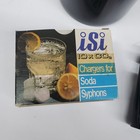 Isi Soda Spritzer Aluminum Seltzer Siphon Black 1 Liter 1 Quart With 20 Chargers