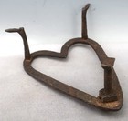 Wrought Iron Heart Trivit Circa 18th Century