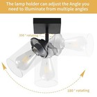  Black Flush Mount Ceiling Light farmhouse Hallway Fixtures 1 Light   2-pack    