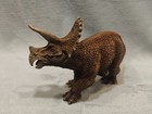 Schleich   triceratops   figure   d   73527 Brown Realistic Dinosaur Collectible  8   