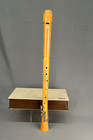 Moeck Tuju Tenor Maple 3-piece Recorder Model  243 W case   Germany  Euc