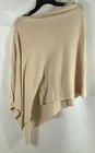 Quince Women s Heather Oatmeal Organic Cotton Cashmere Nursing Shawl Wrap Nwt