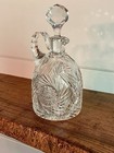 Early American Brilliant Period Cut Glass Whiskey Jug-attributed To Pairpoint