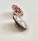 Stella Artois Beer Red   White 1    Enamel Lapel Pin With Star Logo Set Of 2 New
