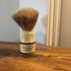 Vintage Century Usa Shaving Brush Sterilized Set In Rubber English See