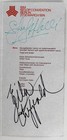 Ella Fitzgerald   Stephane Grapelli     Rare Original Berlin 1974 Signed Menu Card