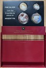 2005 Canadian Lynx 4-coin Royal Canadian Mint Wildlife Set  0 9999 Silver
