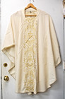Galleria De Arte Sacra Rome 45  Cream Priest Vestment Chasuble - No Stole -  a 
