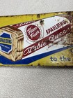 Vintage Rare 1950 s Spaulding Table Queen Bread Sign 28  X 12   Metal Sign