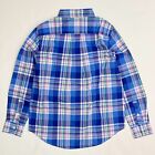 Polo Ralph Lauren Big Boys Plaid Natural Stretch Poplin Shirt  Blue multi