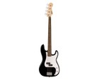 Open Box Squier Sonic Precision Bass Electric Guitar - Black W  Laurel Fb