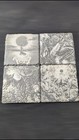 Berserk Inspired Slate Coaster Set Laser Engraved W  3d Printed Holder