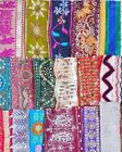 Very Rare Lot Antique Vintage Sari Lace Edging Ribbon 20 Pcs Embroidered Ds70 a 