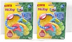2-pack Nuby Ice Gel Teether Keys Icy Bite 3m  Baby Soothe Sore Gum Bpa Free New