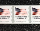 2025usa  6018 Forever Us Flag - Pnc Plate   p111  Coil Strip Of 5 Apu Spaces