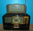 Zenith Trans-oceanic Portable Tube Radio As-is