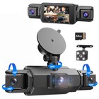 360 Degree View 4 Channel Dash Cam Front And Rear Inside Left Right  Dash Camera