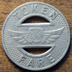 Pittsburgh  Pennsylvania Pa Pittsburgh Railways Co  One Fare Transit Token