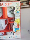 Vintage 1960 s Child s Toy China Tea Set - 9-piece Set Made In Japan Ceramic