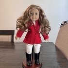 American Girl Doll 2008 Blue Eyes Freckles Equestrian Outfit Vintage