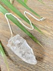 Clear Quartz Pendulum Dowsing Pendulum Reiki Chakra Wicca Metaphysical Tool 