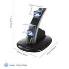Charging Dock Station Dual Micro Usb Charger Stand For Ps4 Pro ps4 Slim Gamepad