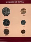 Franklin Mint Coins Of All Nations Set - Tonga 6 Coins With Card