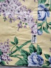 Longaberger Lilac Rose Window Valance 74  X 18  100  Cotton Purple Blue Floral