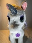 Furreal Friends Interactive Unicorn Pegasus Plush 16   t White Purple Wings 