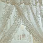 Mosquito Net Lace Netting Sleeping Bed Canopy   Tubes Romantic Dust Proof Rose