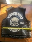 Black Label Society - Black Leather Vest  Handmade  Original Patches   xl 
