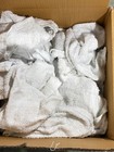 White Terry Wiping Rags   Multi-purpose Cleaning Painter Towels 50 Lbs   Box