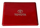 Vintage Toyota Motors Logo Red Lacquered Box Storage Made In Japan - Rare Htf