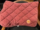 Hermes Sellier General Purpose Saddle Pad Red Used