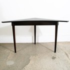 Mid Century Modern Corner Desk Table Unit Solid Wood Drawer Danish Vintage Mcm