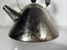 Alessi Inox 430 Stainless Cream Handle bird  Induction stove Kettle  Italy