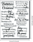Christmas Sentiment Phrases Clear Stamps For Card Making Christmas Sayingsrubber