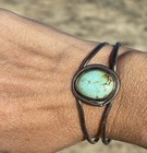 Vintage Navajo Sterling Silver Cuff Bracelet Handmade Southwestern Signed Native