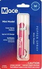 Mace Keyguard Pink 10  Oc Keychain Pepper Spray Keyring Police Security Defense