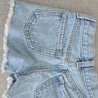 Old Navy Girls Size 5 Light Wash Denim Cut-off Shorts Fruit Embroidered Pockets