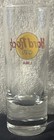 Hard Rock Cafe Tall Shot Glass Lima Peru Classic Logo Closed Red Letters 4  Tall