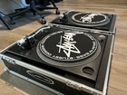 Pair Of Plx 1000   s Lightly Used Includes Flight Cases And Rare Stussy Slip Mats