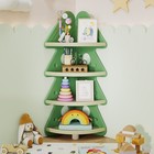 4-tier Tree Bookshelf W star Stickers For Kids Room Playroom Daycare   Nursery