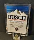 Vintage Busch Beer   Born Of Natural Ingredients   Tap Handle  5 In