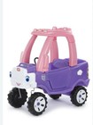 New  Authentic Little Tikes Replacement Part Decals Cozy Princess Truck