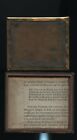 1 6 Daguerreotype Photo Boy   Girl Siblings Children Holding Hands  Tinted 1800s