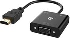 8   Pcs Rankie Gold-plated Hdmi To Vga Adapter With Micro Usb Charger   Audio