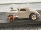 1939 Mgp Fenderless Plymouth Body With Motor  fits A Mgp 1 7 And Jag Chassis    