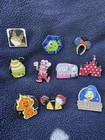 Dlr Disney Parks Pin Lot Of 10 Collectible Hidden Mickey Trading Pins Lot 1