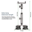 Fanaue Car Tablet Holder Suction Cup Mount For Tablet Vehicle Windshields